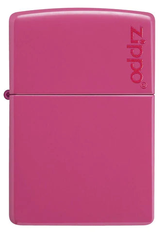 Zippo Lighter - Frequency Hot Pink w/ Zippo Logo Zippo Lighter - Frequency Hot Pink w/ Zippo Logo Zippo - Lighter USA