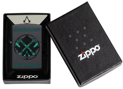 Zippo Lighter - Assassin's Creed Valhalla w/ Celtic Braid Zippo Lighter - Assassin's Creed Valhalla w/ Celtic Braid Zippo - Lighter USA