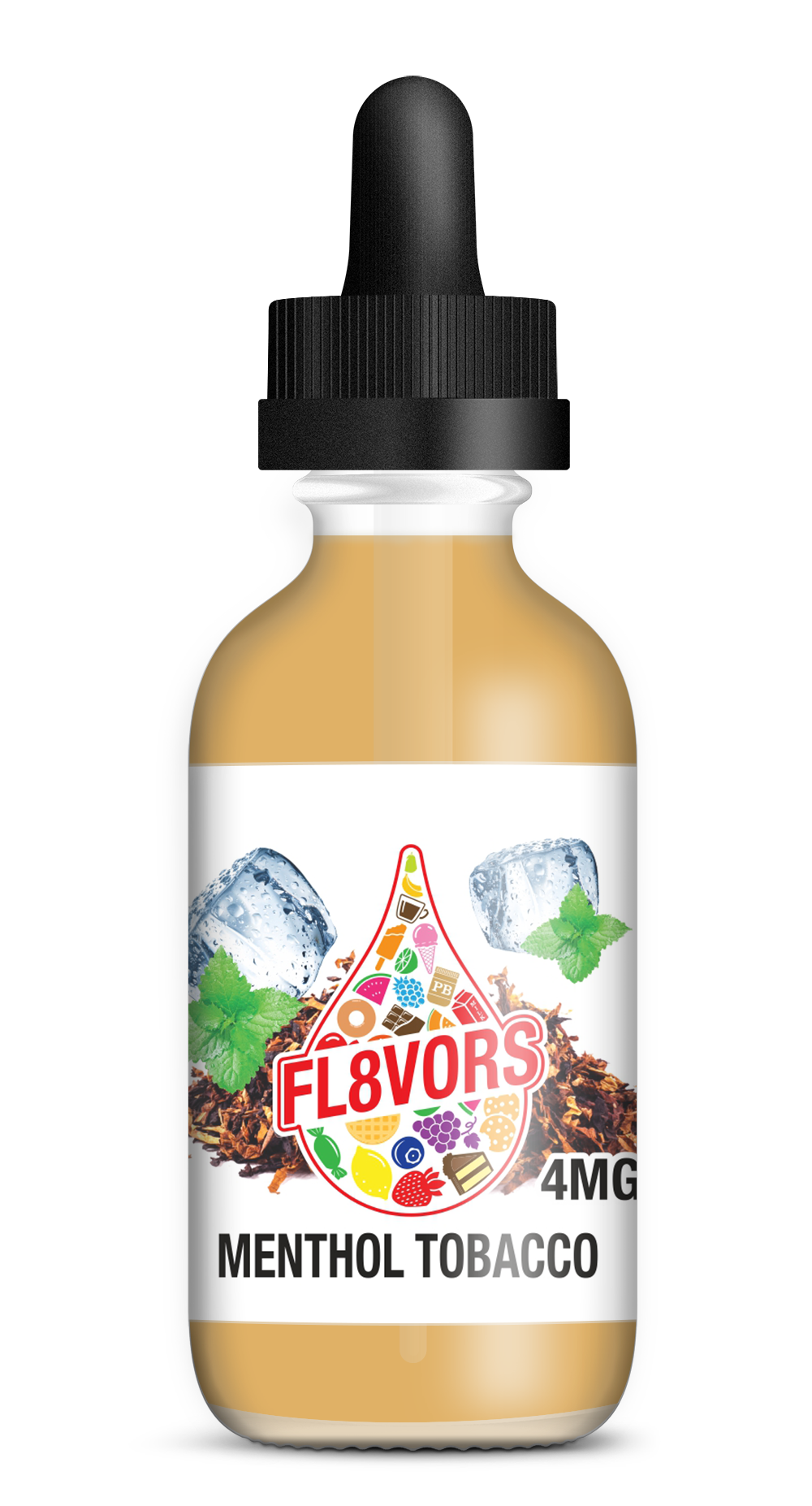 FL8VORS 60ml Vape Juice  - Menthol Tobacco