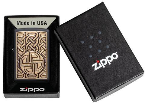 Zippo Lighter - Norse Emblem Design - Lighter USA