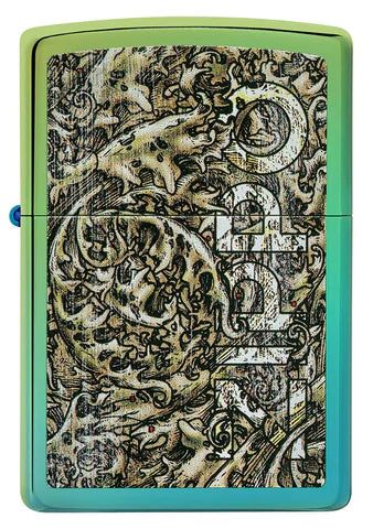 Zippo Lighter - Distressed Filigree Zippo Zippo Lighter - Distressed Filigree Zippo Zippo - Lighter USA