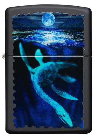 Zippo Lighter - Black Light Loch Ness Zippo Lighter - Black Light Loch Ness Zippo - Lighter USA