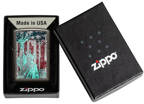 Zippo Lighter - Statue Of Liberty Zippo Lighter - Statue Of Liberty Zippo - Lighter USA