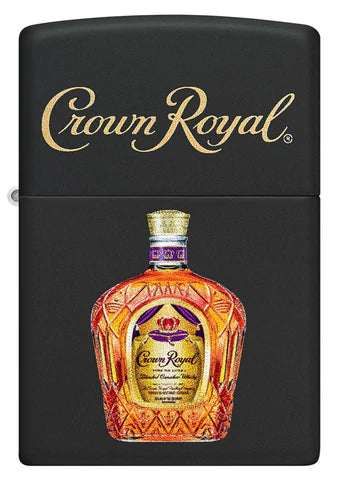 Zippo Lighter - Crown Royal Deluxe Bottle Zippo Lighter - Crown Royal Deluxe Bottle Zippo - Lighter USA