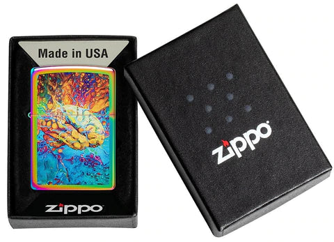 Zippo Lighter - Psychedelic Brain Zippo Lighter - Psychedelic Brain Zippo - Lighter USA