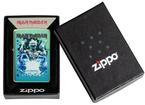 Zippo Lighter - Iconic Iron Maiden Zippo Lighter - Iconic Iron Maiden Zippo - Lighter USA