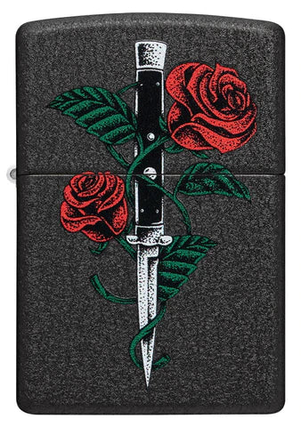 Zippo Lighter - Rose Dagger Tattoo Zippo Lighter - Rose Dagger Tattoo Zippo - Lighter USA