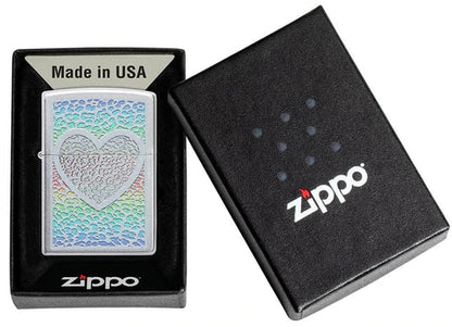 Zippo Lighter - Pastel Heart Zippo Lighter - Pastel Heart Zippo - Lighter USA