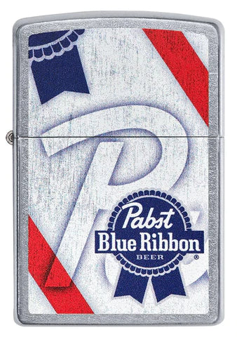 Zippo Lighter - Pabst Blue Ribbon Zippo Lighter - Pabst Blue Ribbon Zippo - Lighter USA