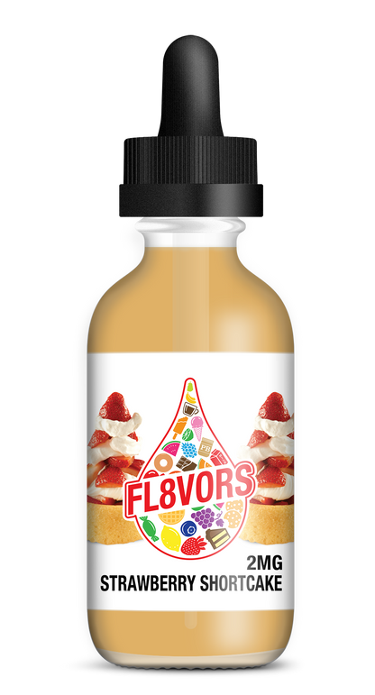 FL8VORS 60ml Vape Juice - Strawberry Shortcake