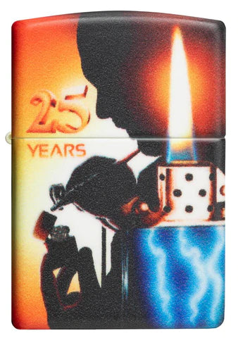 Zippo Lighter - Mazzi 25th Anniversary Zippo Lighter - Mazzi 25th Anniversary Zippo - Lighter USA