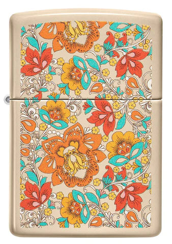 Zippo Lighter - Groovy Floral Zippo Lighter - Groovy Floral Zippo - Lighter USA