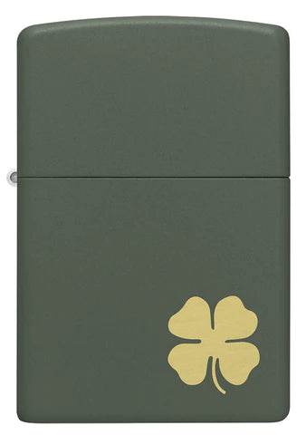 Zippo Lighter - Four Leaf Clover Zippo Lighter - Four Leaf Clover Zippo - Lighter USA