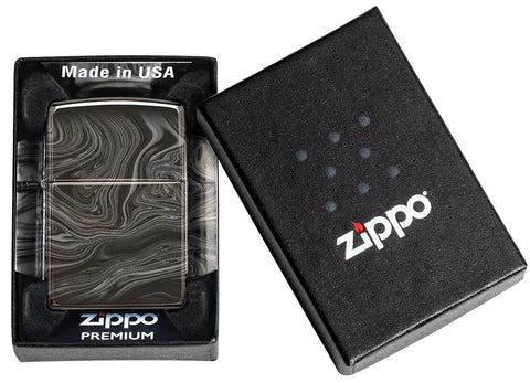 Zippo Lighter - Marble Pattern Zippo Lighter - Marble Pattern Zippo - Lighter USA