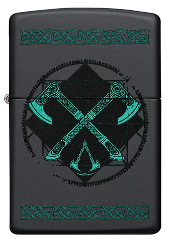 Zippo Lighter - Assassin's Creed Valhalla w/ Celtic Braid Zippo Lighter - Assassin's Creed Valhalla w/ Celtic Braid Zippo - Lighter USA