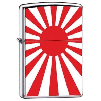 Zippo Lighter - Japan Rising Sun Flag - Lighter USA