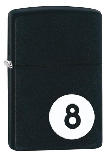 Zippo Lighter - 8 Ball Black Matte - Lighter USA