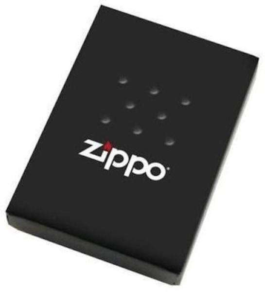 Zippo Lighter - 8-Ball Spider Brush Chrome - Lighter USA