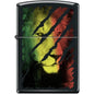 Zippo Lighter - Lion Head Black Matte - Lighter USA