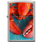 Zippo Lighter - Lobster Satin Chrome - Lighter USA