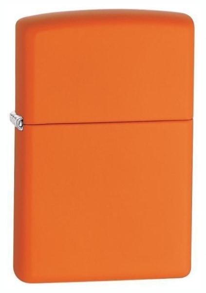 Zippo Lighter - Orange Matte - Lighter USA