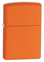 Zippo Lighter - Orange Matte - Lighter USA