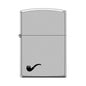 Zippo Lighter - Pipe Lighter Satin Chrome - Lighter USA