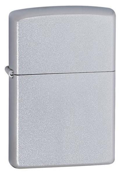 Zippo Lighter - Satin Chrome - Lighter USA