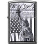 Zippo Lighter - We the People Iron Stone - Lighter USA