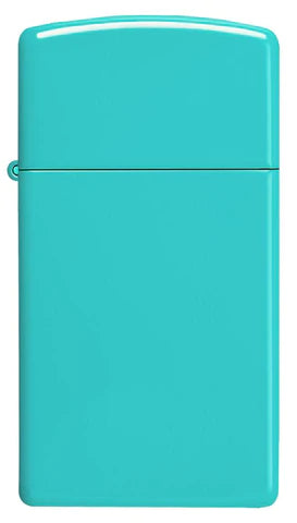 Zippo Lighter - Slim Flat Turquoise Zippo Lighter - Slim Flat Turquoise Zippo - Lighter USA